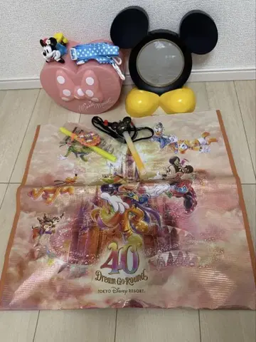 도쿄 디즈니 리조트 40th Dream Go Round 굿즈 세트