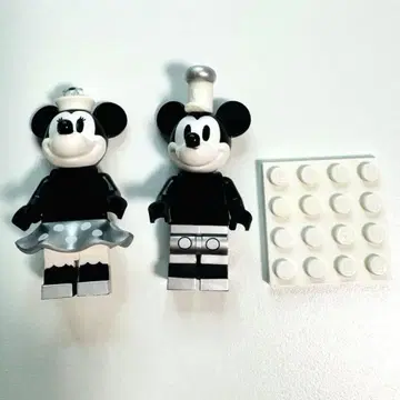 [ 21317 증기선 윌리 Lego ] 미키 미니 각 1개