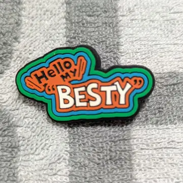 Hello my BESTY 핀 배지