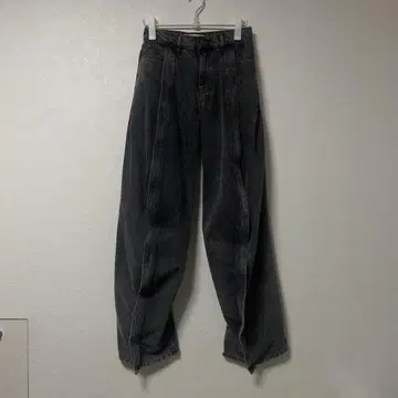 y/project banana jeans 바나나 데님 팬츠 그레이