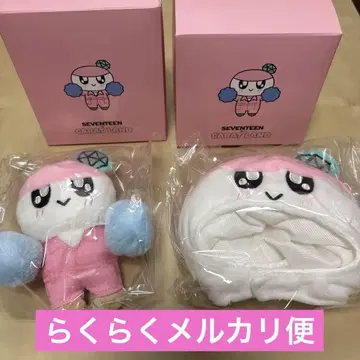 SEVENTEEN 세부치 모자 꽁지 봉제 인형 응원봉 커버