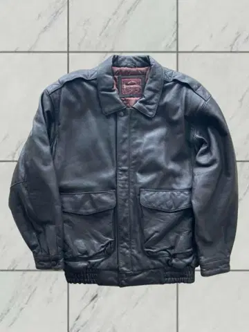 A2 가죽 자켓 vintage archive sullen