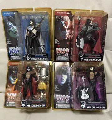 KISS Creatures McFarlane Toys 피규어 4체 세트