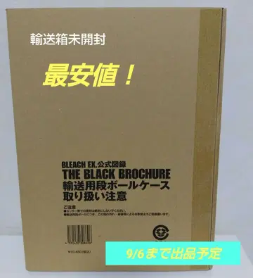BLEACH EX. 공식 도록 THE BLACK BROCHURE