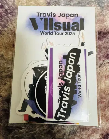 Travis Japan Vllsual 스티커 세트 트라자 새상품