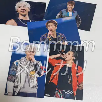 BIGBANG FC 벌스데이 카드 5장 세트 생일 사인 포함 카드