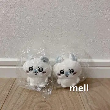 치이카와 (먼작귀) 앉은 봉제 인형 모몽가 2점