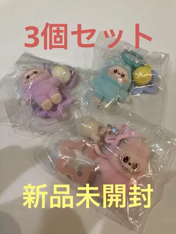봉제 인형 라브브 캐릭터 키링 3세트