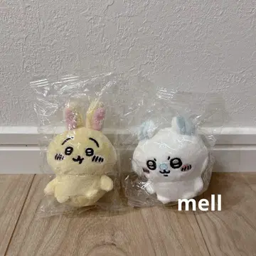 치이카와 (먼작귀) 앉아 봉제 인형 2개
