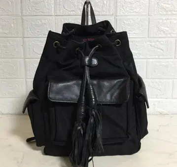 no38198 GUESS 게스 가죽 나일론 럭색 데이팩