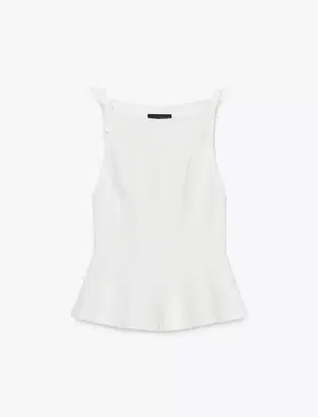 ZARA 페플럼 리본 블라우스