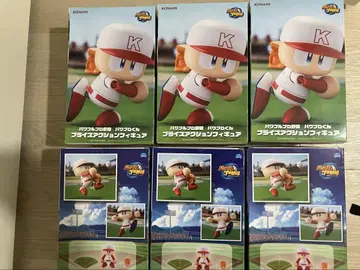 파워풀프로야구 파와푸로군 프라이스 액션 피규어 6개 세트