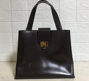no38207 긴자 카네마츠 천연 가죽 가죽 핸드 토트 백