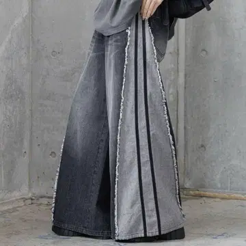 PAGEBOY 라인 이지 데님 팬츠