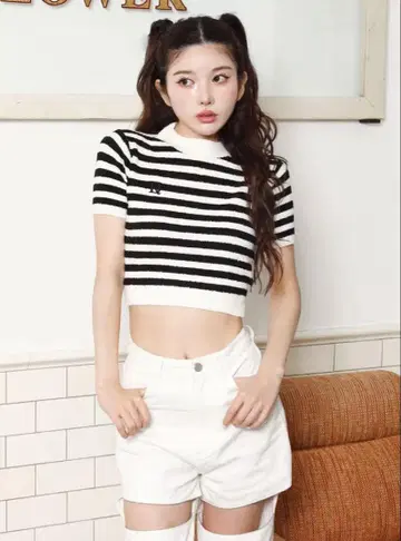 Darich 백리본 파일 니트탑