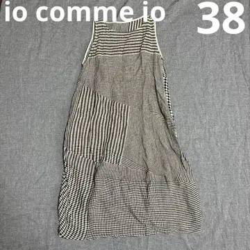io comme io 이오이오 린넨 원피스 슬리브리스