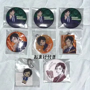 명탐정 코난 모로후시 타카아키 가챠가챠 캔뱃지 아크릴 키링