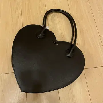 [ 미사용 새상품 ] MILK 하트 Bag 하트백 블랙