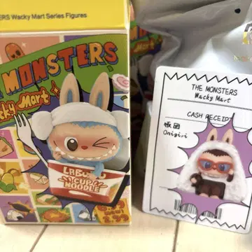 새상품 라브브 피규어 WackyMart 시리즈 POPMART 오니기리