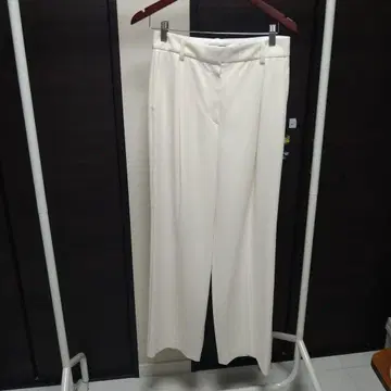띠어리 와이드 팬츠 아이보리