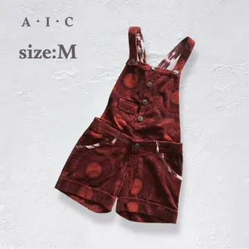 A I C 인도면 오버롤 점프수트 살로펫 2way 에스닉