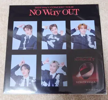 WayV NO Way OUT 회장별 스티커 시트 요코하마
