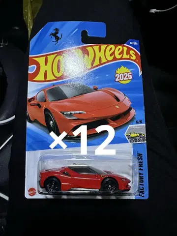 12대 세트 Ferrari 핫휠 페라리 SF90 RLC 레어