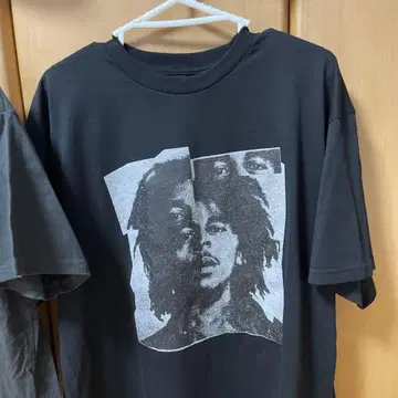 밥 말리 T셔츠 블랙