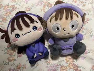 닌타마 란타로 앉은 봉제 인형 모치피코 오하마 칸에몬