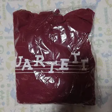 QUARTET 2016 TOUR 티셔츠 와인 레드