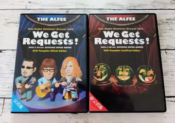 [ DVD ] THE ALFEE 2012 WGR DVD 팜플렛 세트