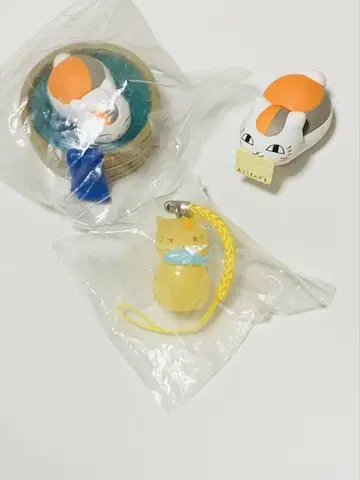냥코 선생님 가챠가챠 3종 세트