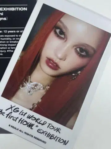 xg 폴라로이드 exhibition CHISA 치사