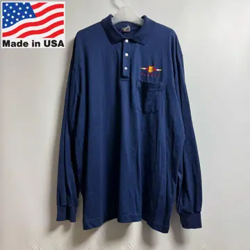 HARTWELL 롱T USA 2XL 알래스카 자수 로고