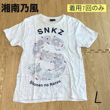 쇼난노카제 2015 불꽃놀이 T셔츠 FREEDOM aozora 굿즈 L