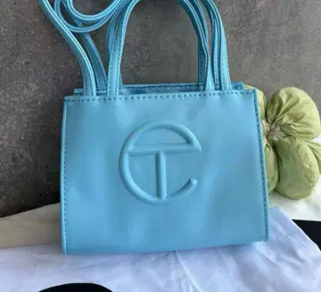 Telfar 텔파 스몰 쇼핑백 블루