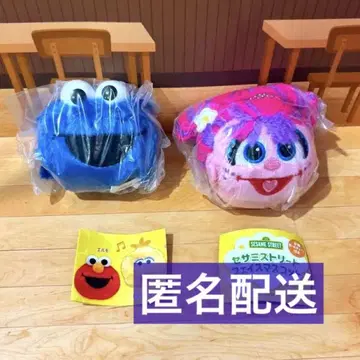 세서미 스트릿 페이스 마스코트 애비 쿠키 몬스터 세트