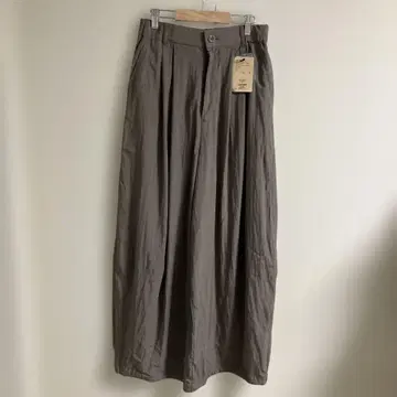 새상품 니코앤드 2WAY 에어리 와이드 팬츠 모카