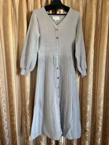 JILL STUART 그레이지 니트 원피스