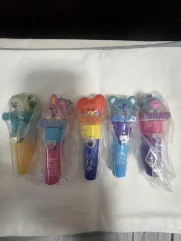 BT21 라이트 스틱 참 5세트