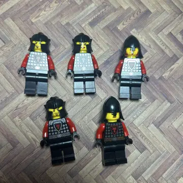 LEGO 캐슬 드래곤 군 병사 5체