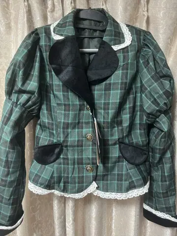 시마무라 콜라보 아이노 에리 샬롯의 수요일 자켓 그린 미사용 새상품