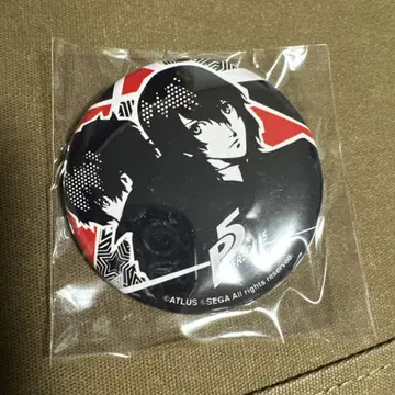[ 미개봉 새상품 ] 페르소나 5 코프 캔뱃지 주인공 아케치 고로