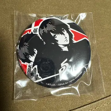 [ 미개봉 새상품 ] 페르소나 5 코프 캔뱃지 주인공 아케치 고로