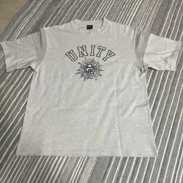 HUF 반팔 티셔츠 애쉬 그레이 L 사이즈 면 100%