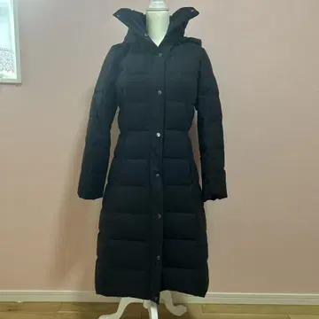 롱 기장 다운 코트 여성용 다운 90% 후드 부착 Filomo