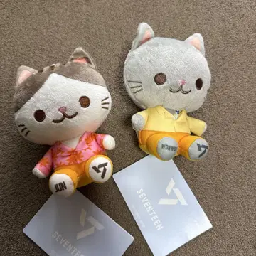 seventeen SEGA 마스코트 고양이 준 원우 봉제 인형