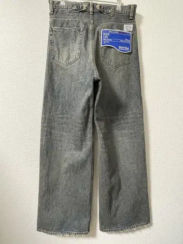 Dairiku 25ss wide vintage denim pants