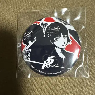 [ 미개봉 새상품 ] 페르소나 5 코프 캔뱃지 주인공 니지마 마코토