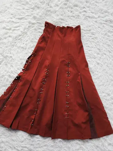 아메리 스터드 롱 스커트 튤 CHASM SCREEN SKIRT